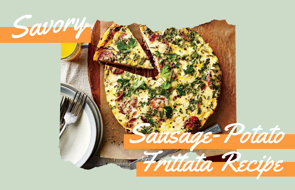 Recipe for Sausage-Potato Frittata Recipe Image